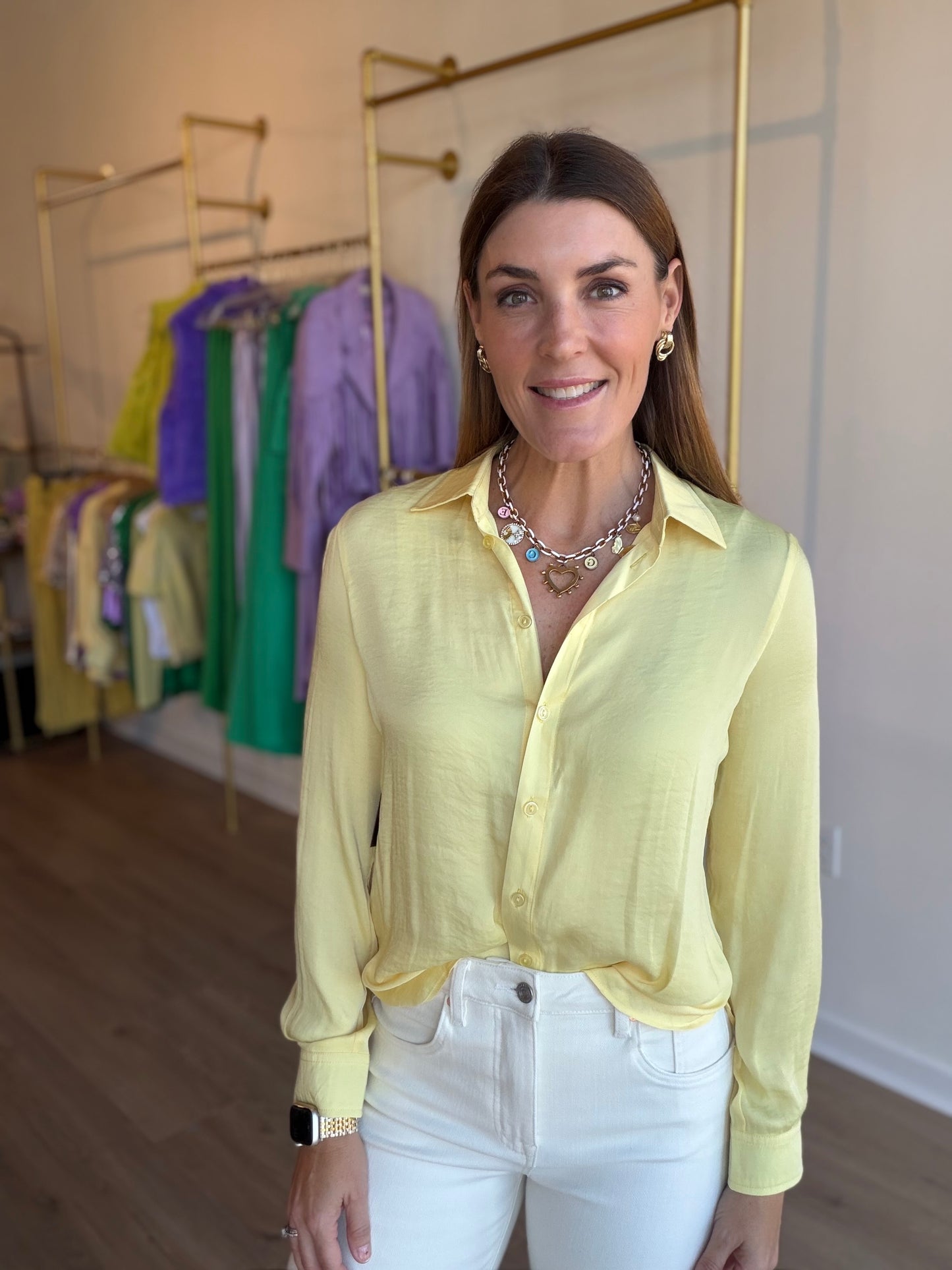 Pale Banana Blouse