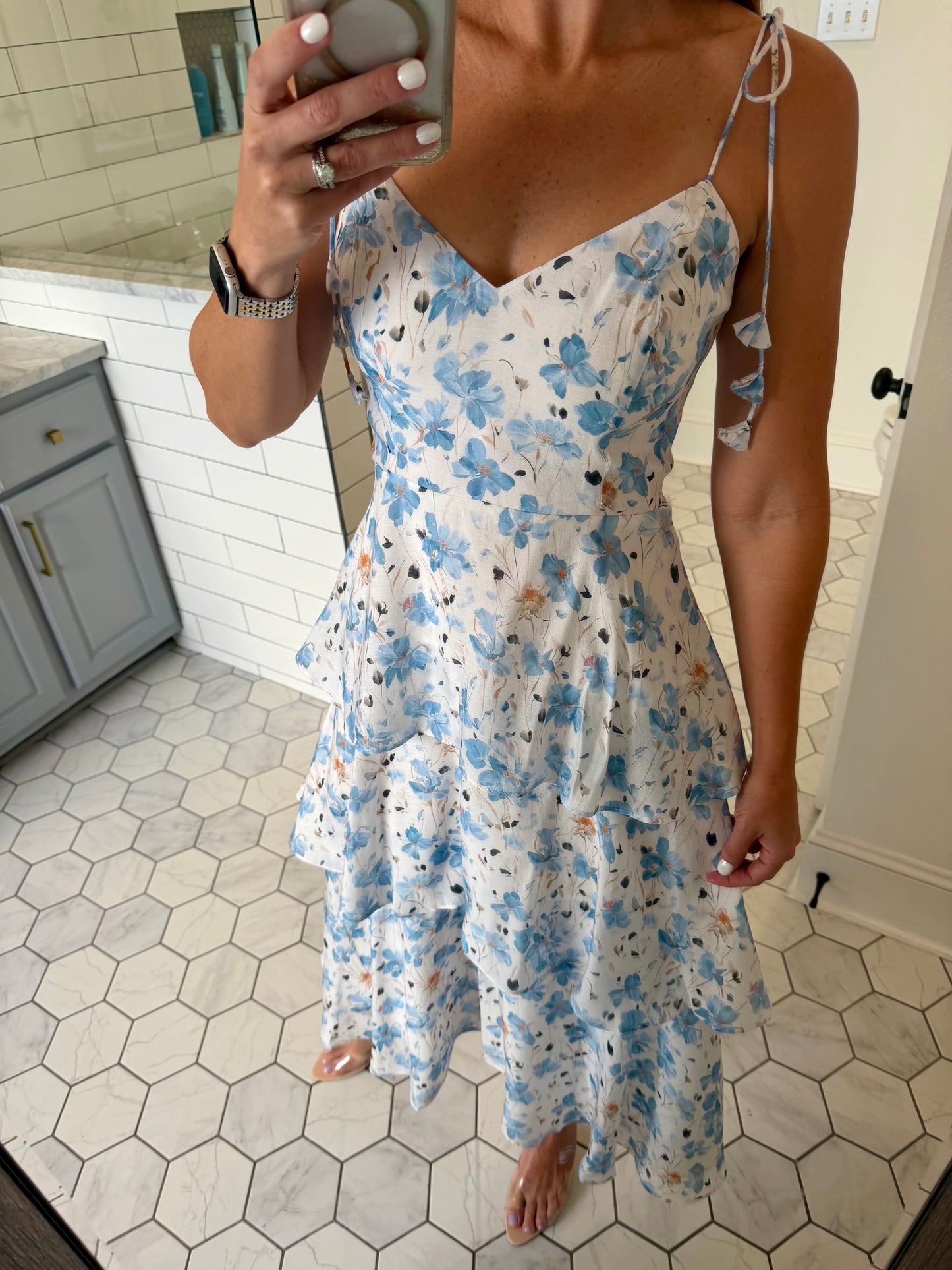 Maizie Tiered Midi