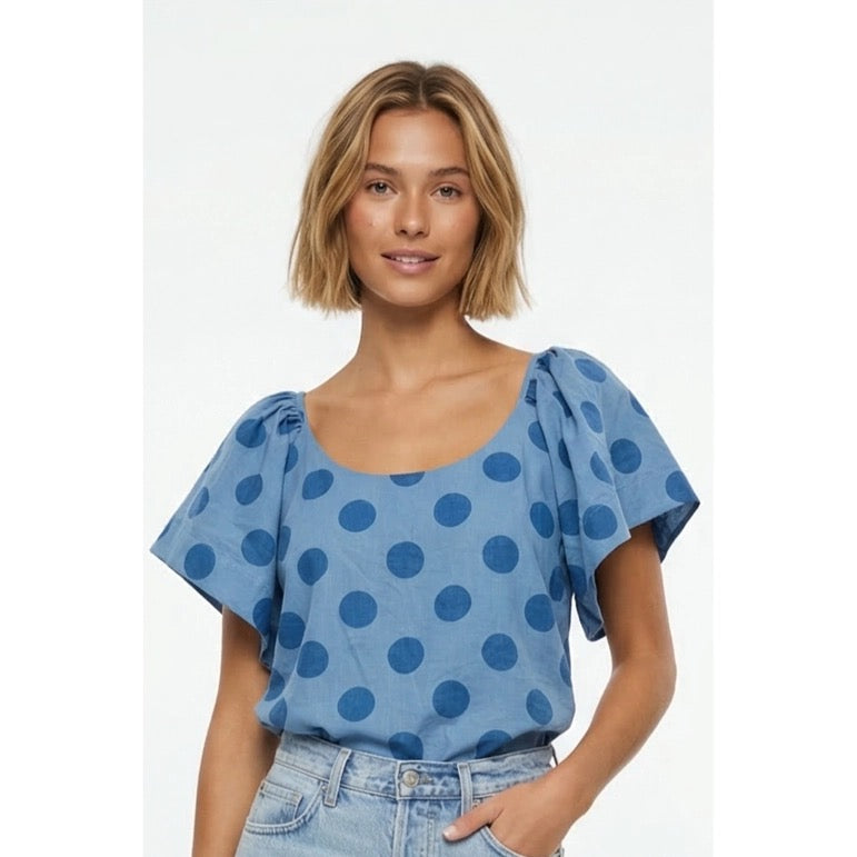 Two Blues Blouse