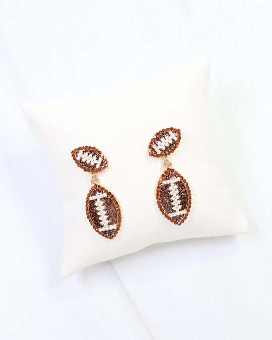 Rhinestone Footballs