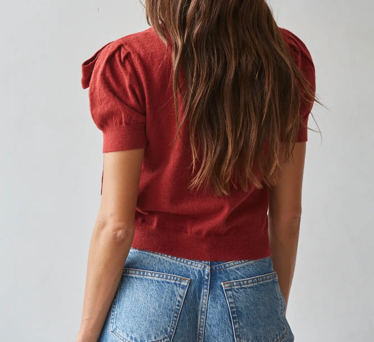 Red Bow Sweater