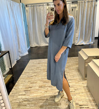 gauze caftan midi