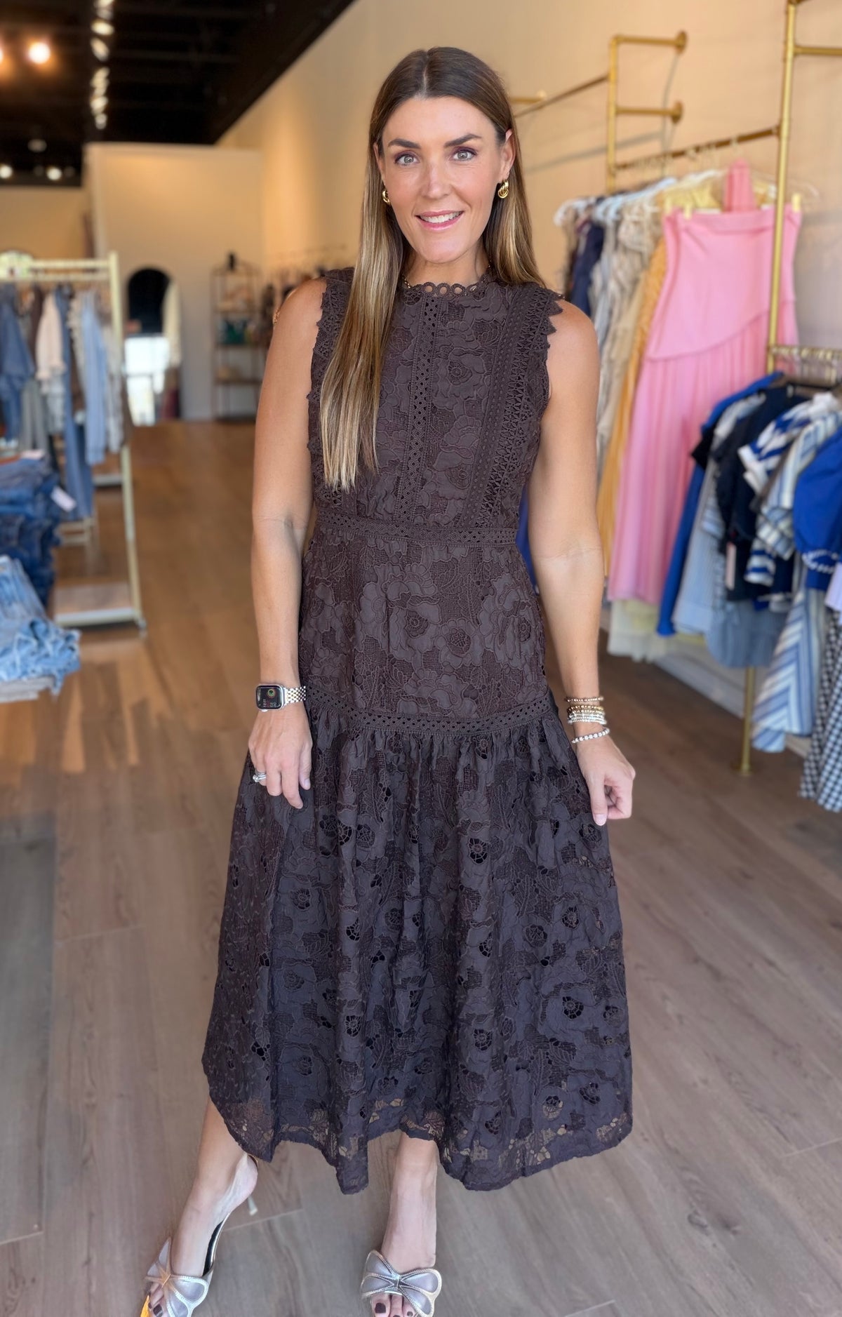 Elegant Lace Midi