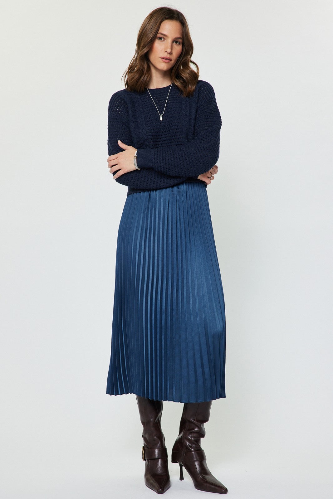 Pleated 2 Piece