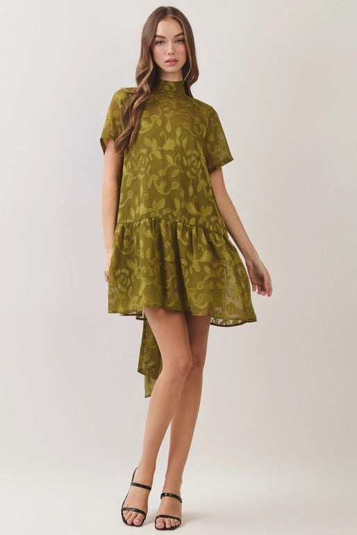 Olive Tini Mini Dress