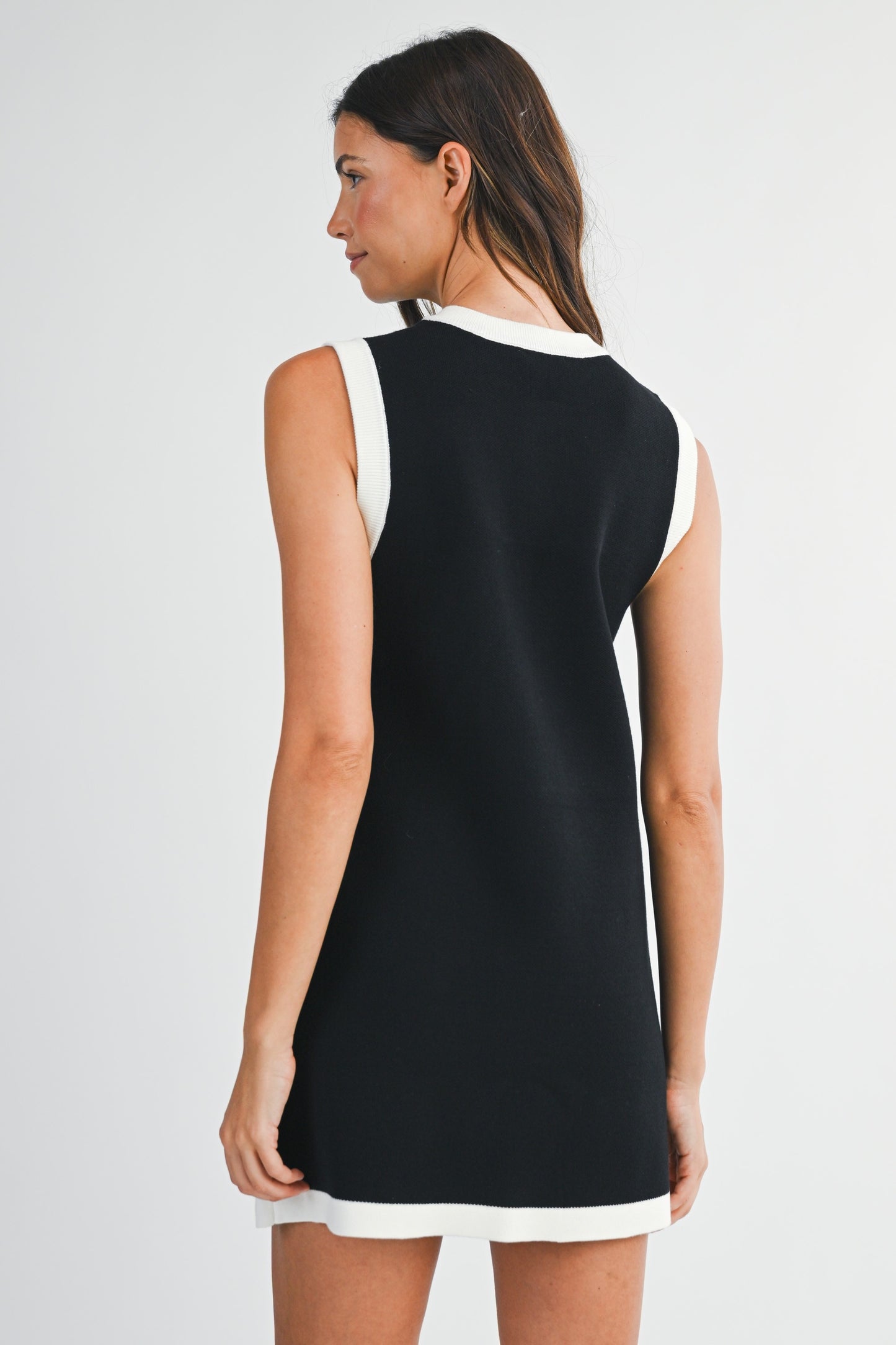 Side Trim Mini Dress
