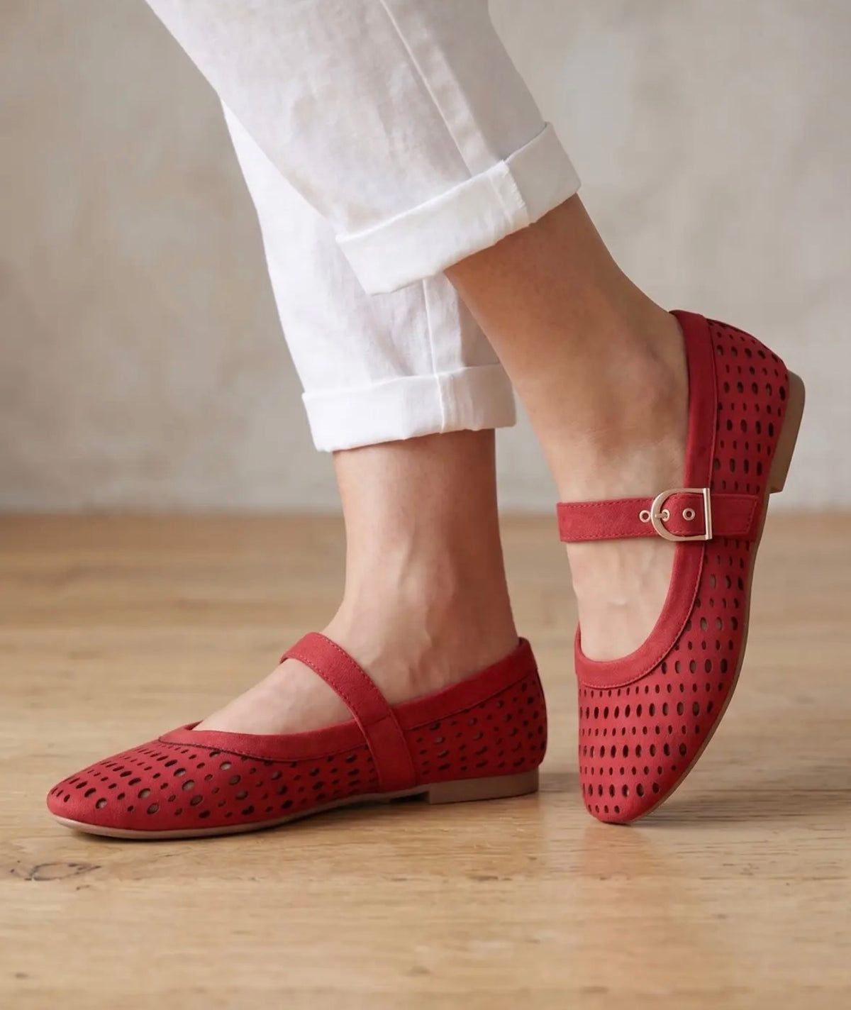 Perforated Mary Jane
