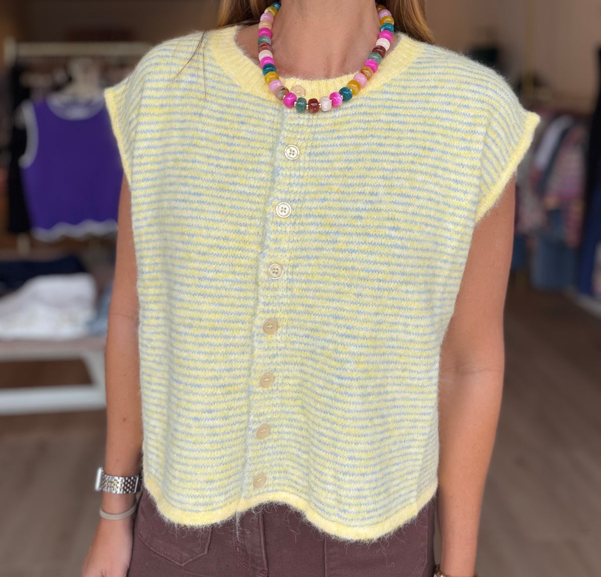 Pin Knit Top