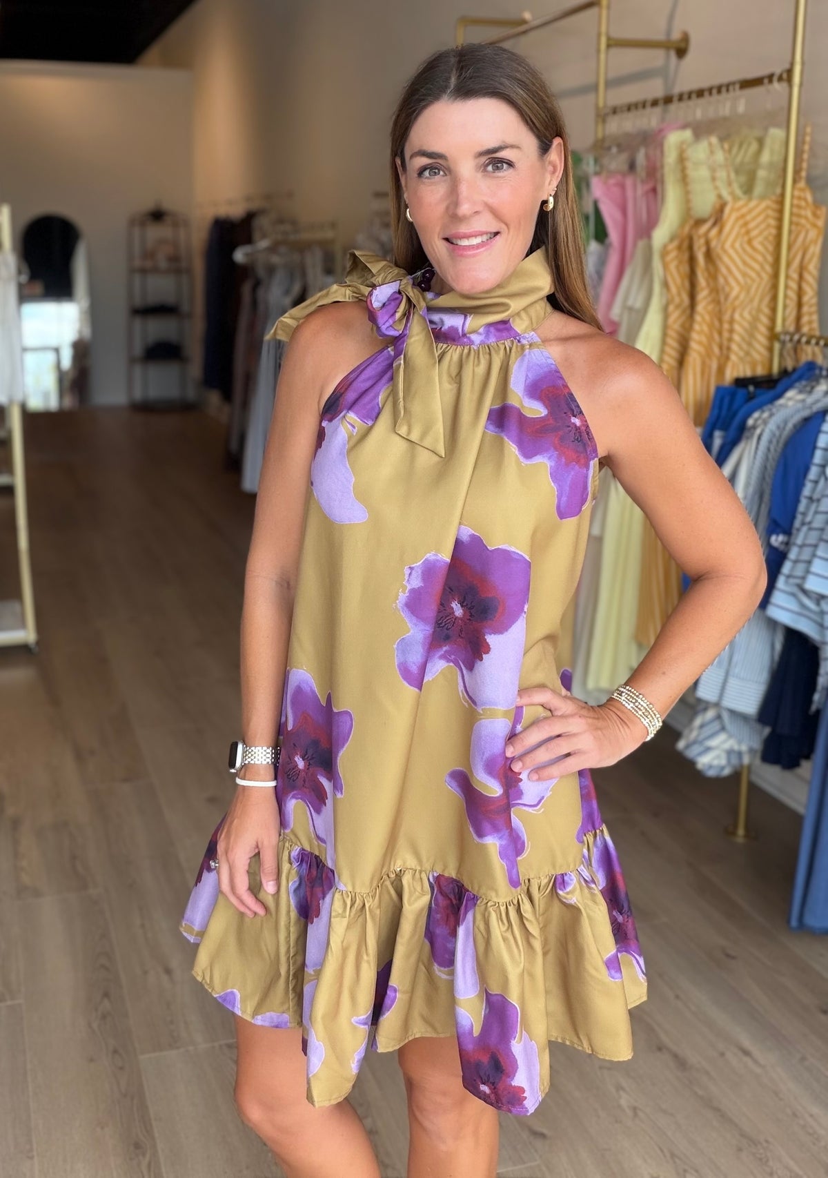 Fall Floral Halter