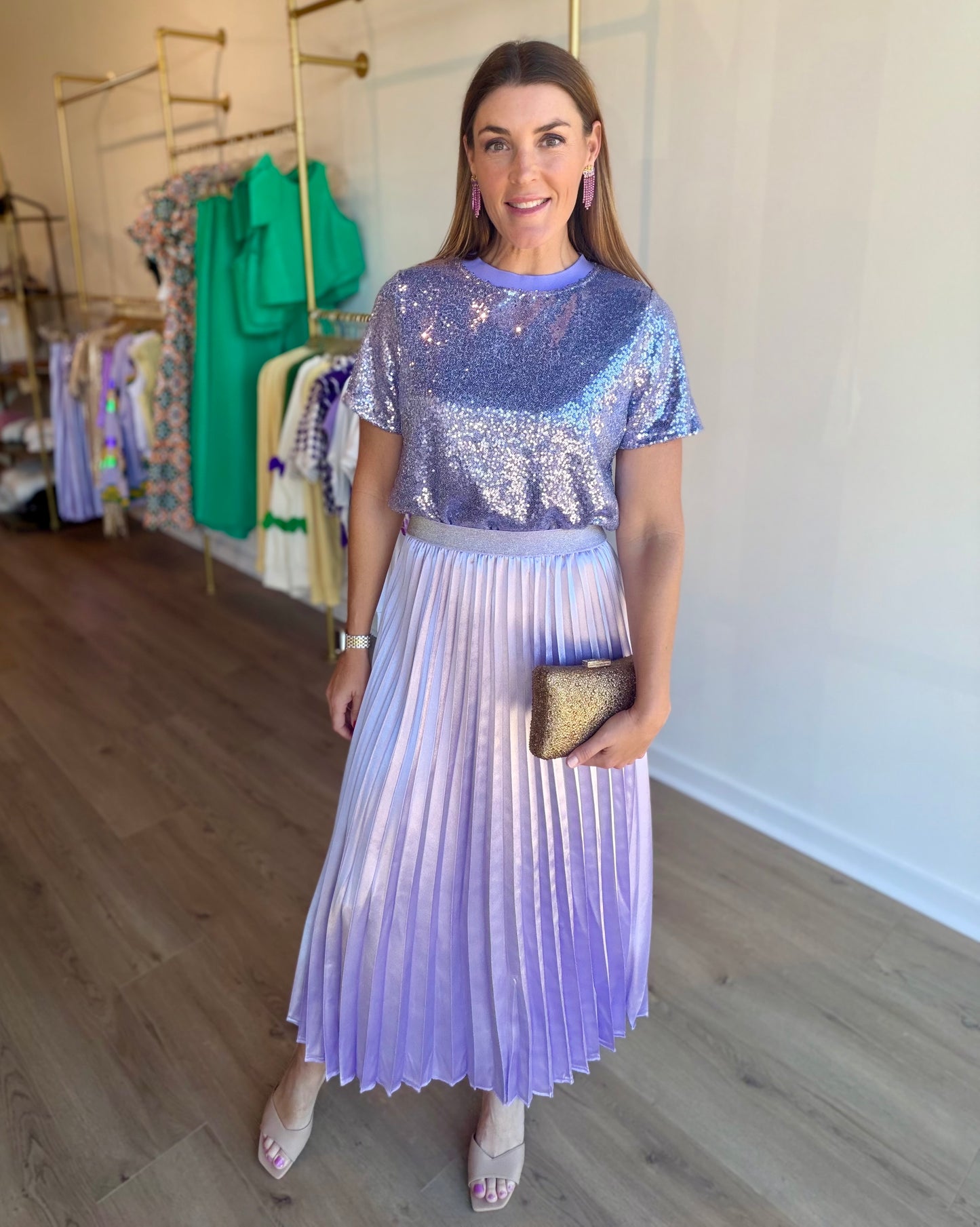 Muses Satin Midi
