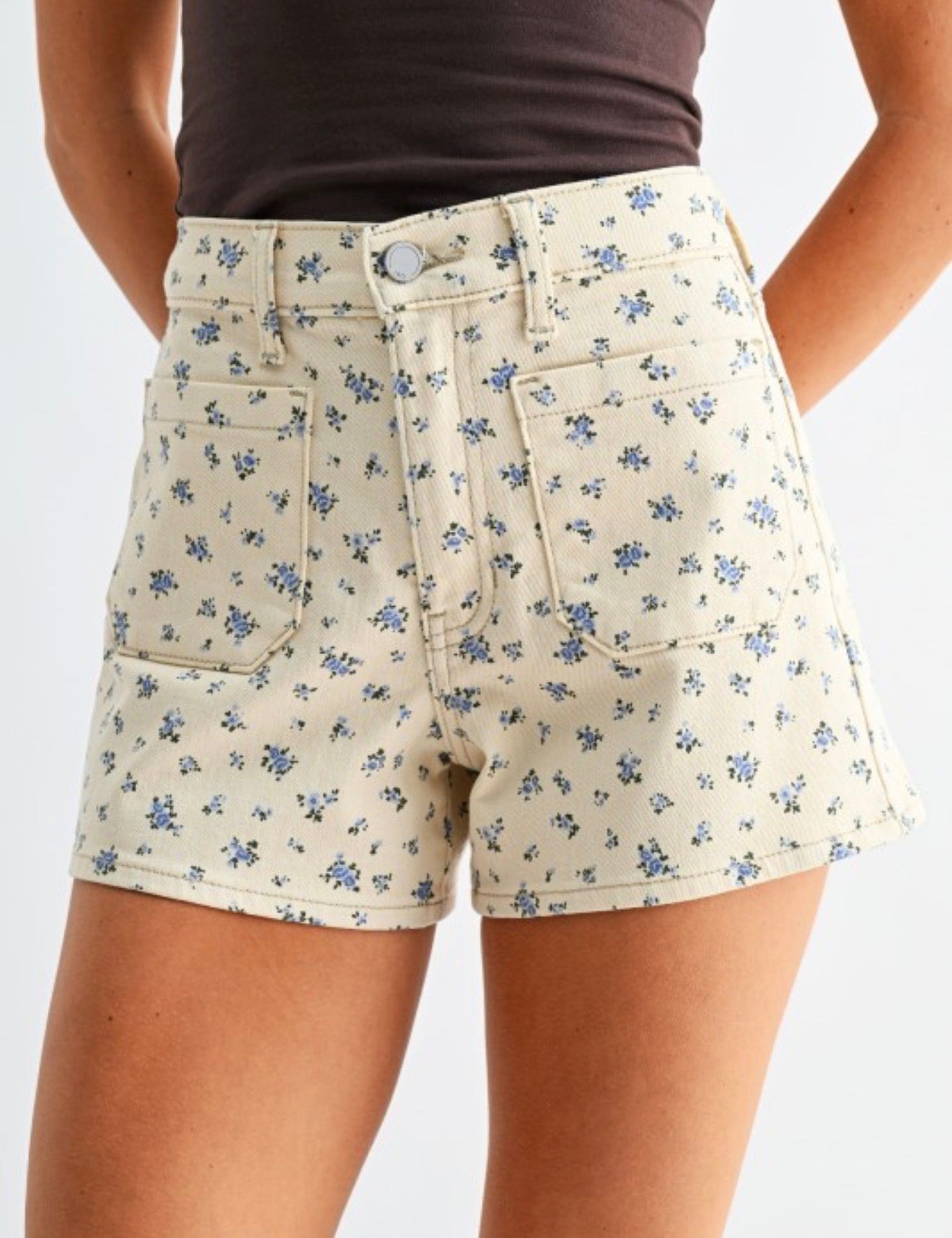 Flower Pocket Short