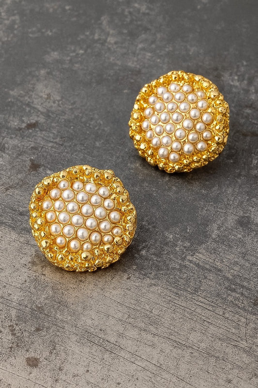 Botton Stud Earring