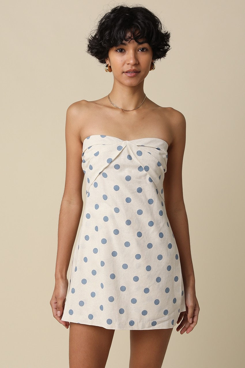 Poke Blue Romper