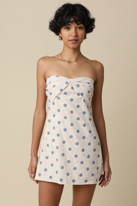 Poke Blue Romper