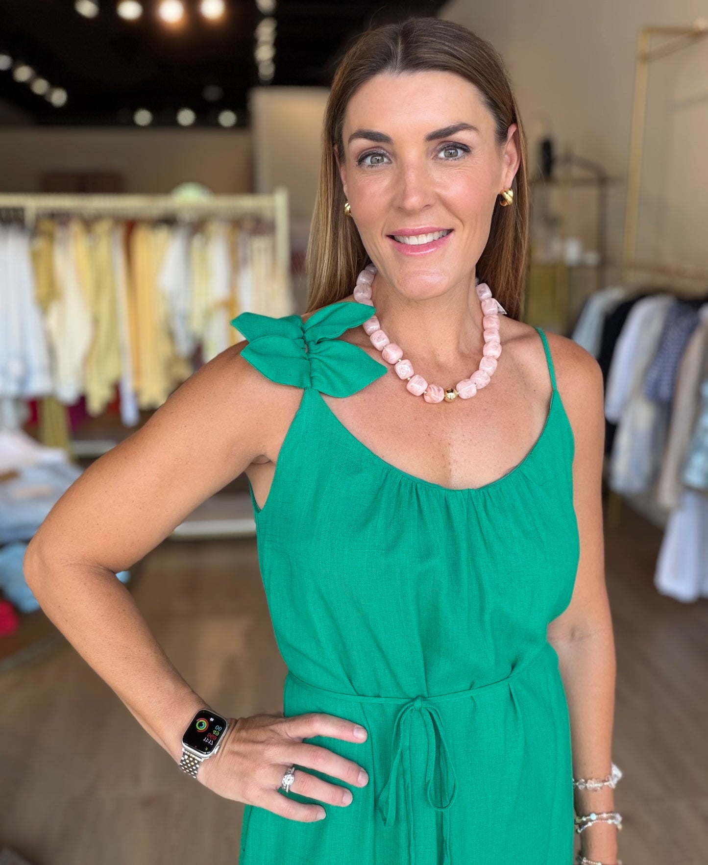 Petal Linen Dress