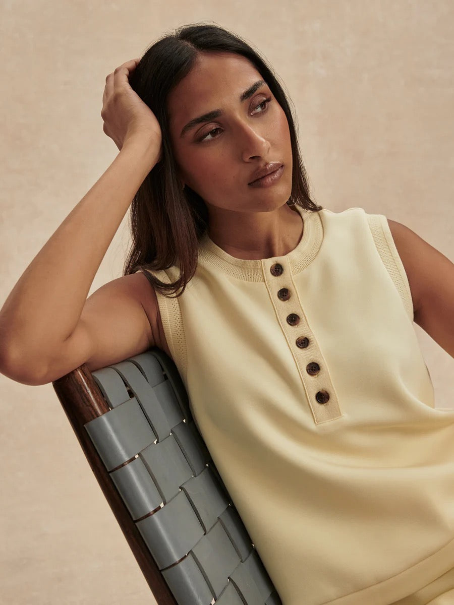 Varley Marla Button Tank