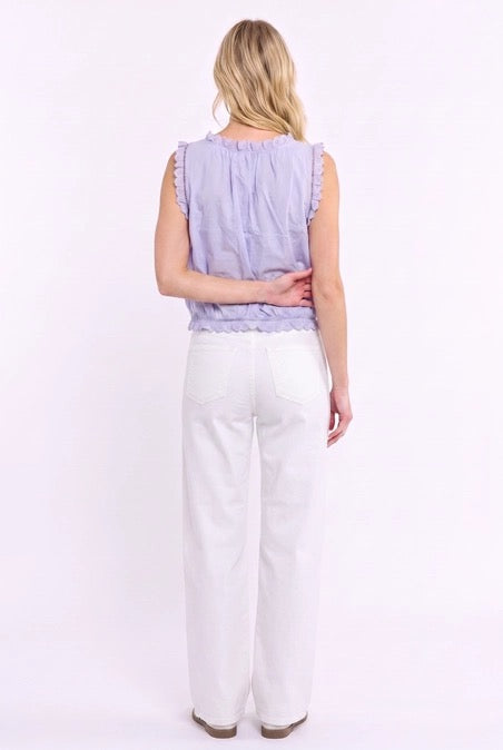 Angie Button Blouse