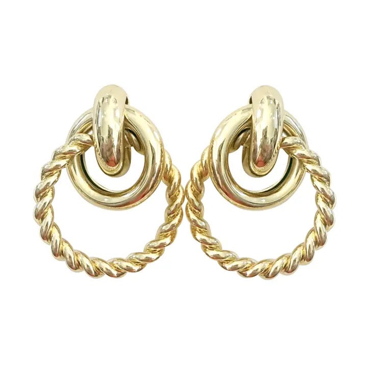 Kina Gold Earring