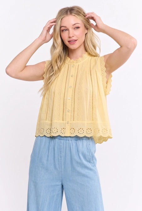 Broderie Brody Top