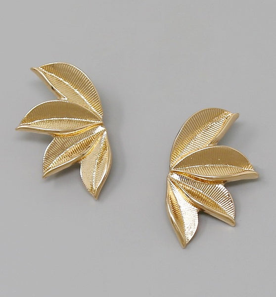 Leaf Fan Earring