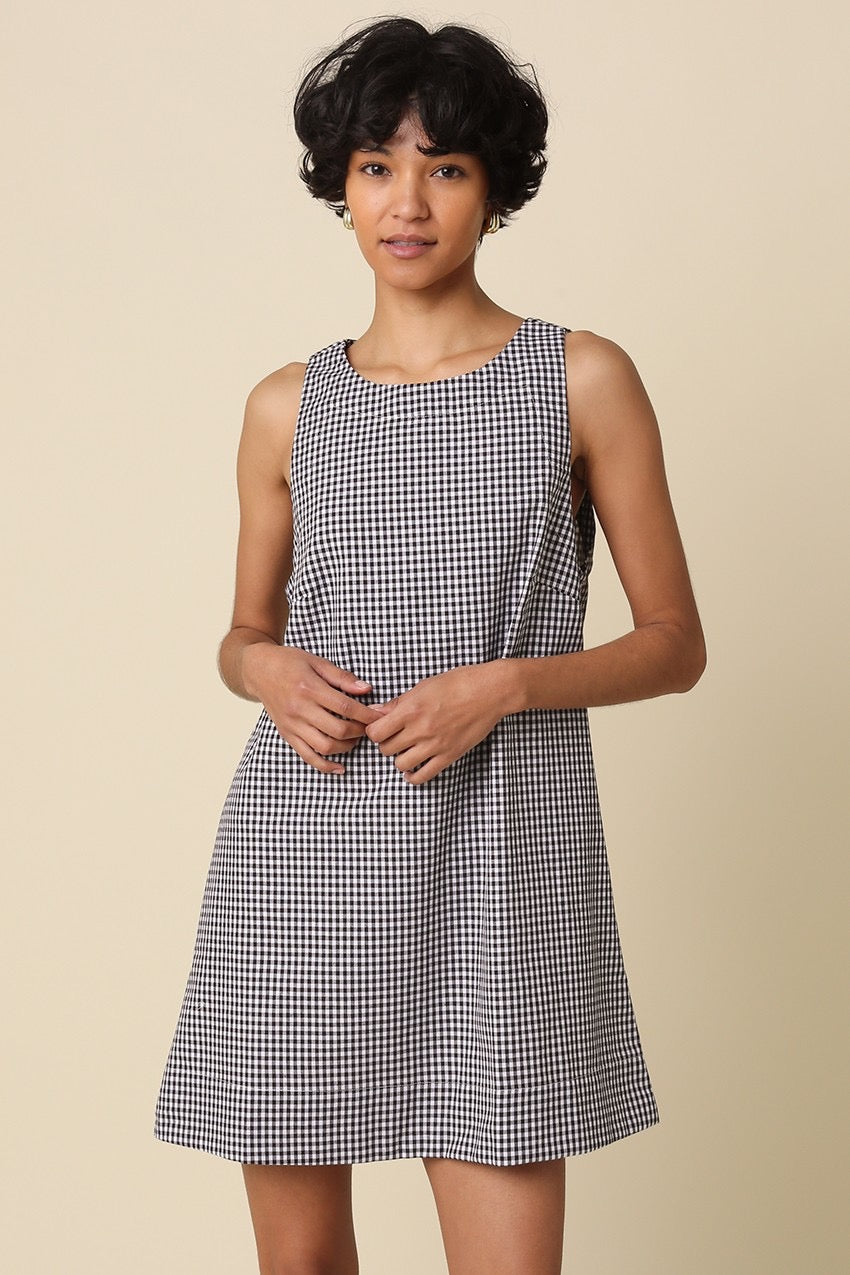 Gingham Mini Dress