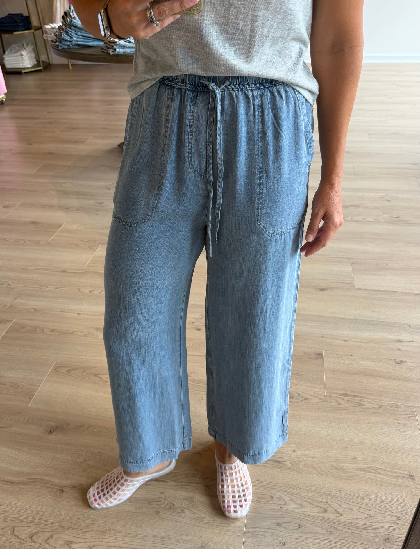 Tencel Crop Denim