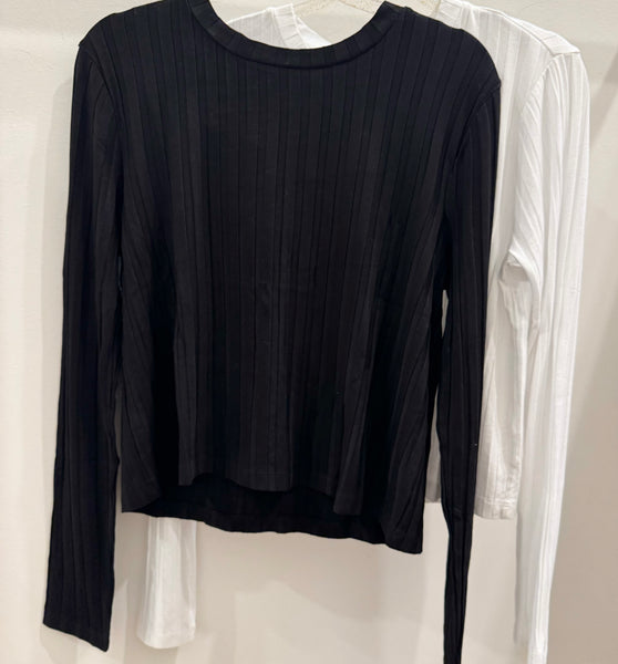 ribbed l/s basic