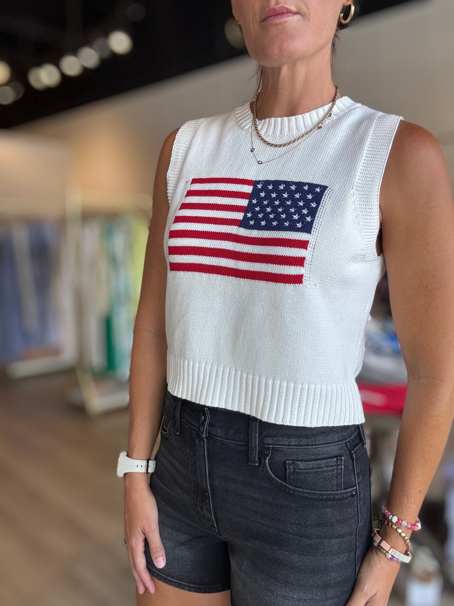 God Bless America Knit