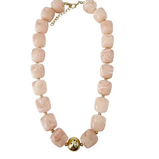 Taupe Pink Stones
