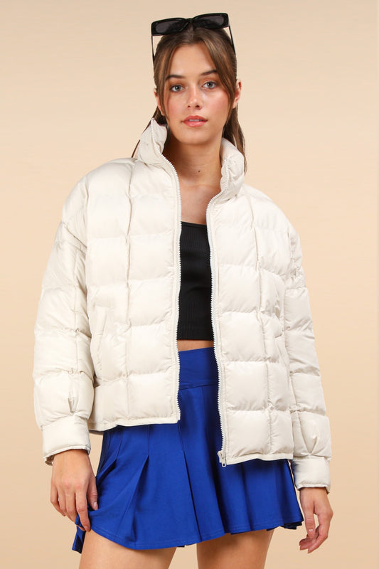 Ecru Padded Jacket