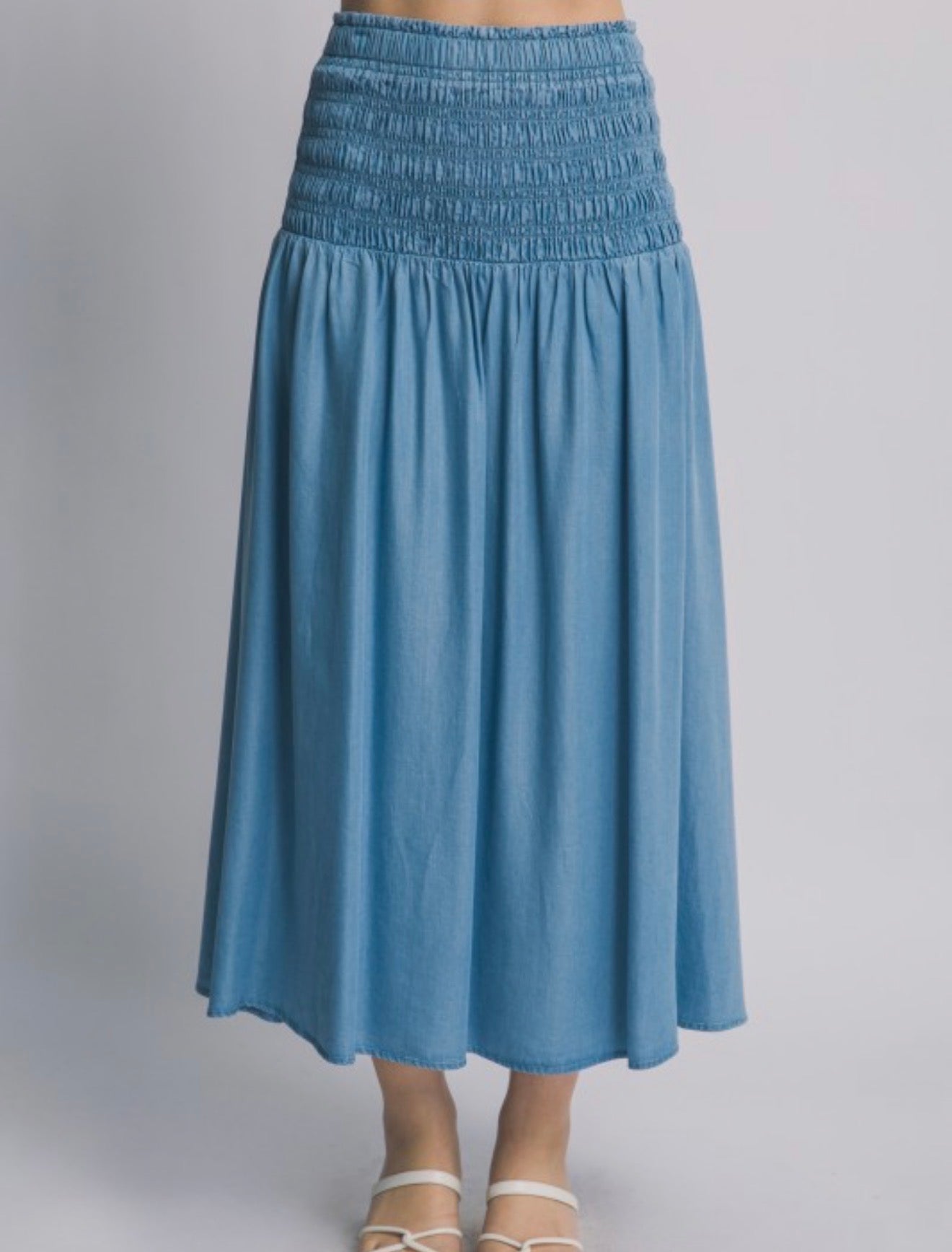 Melody Smocked Skirt