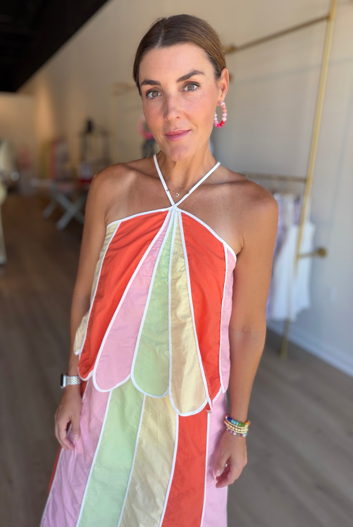 Sunset Panel Dress