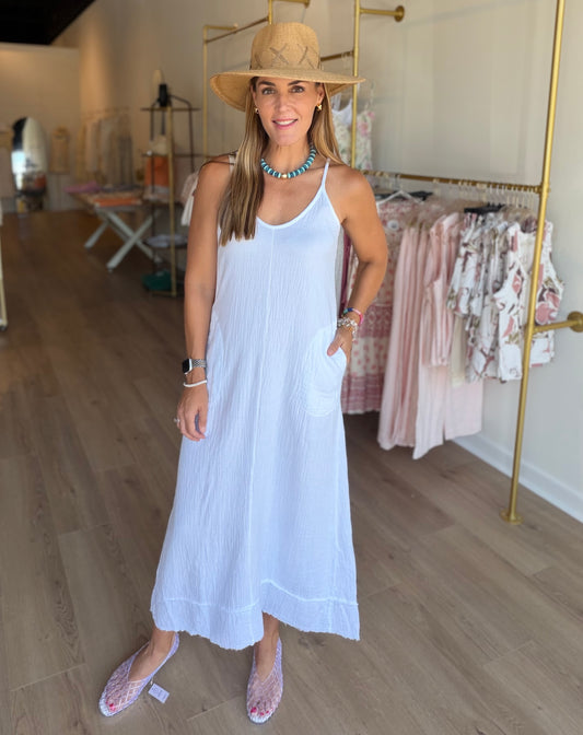 Highlow Midi Tank Dress