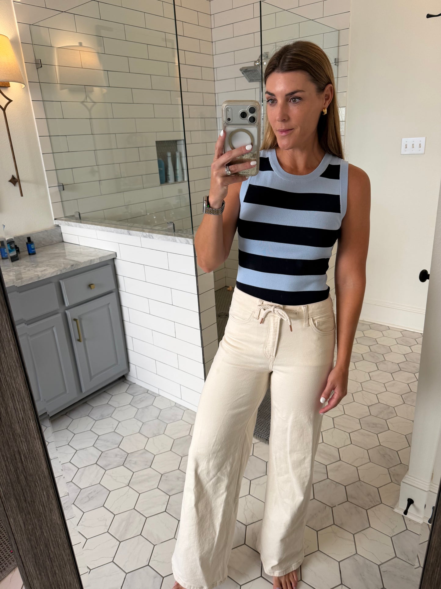 Curren Stripe Top