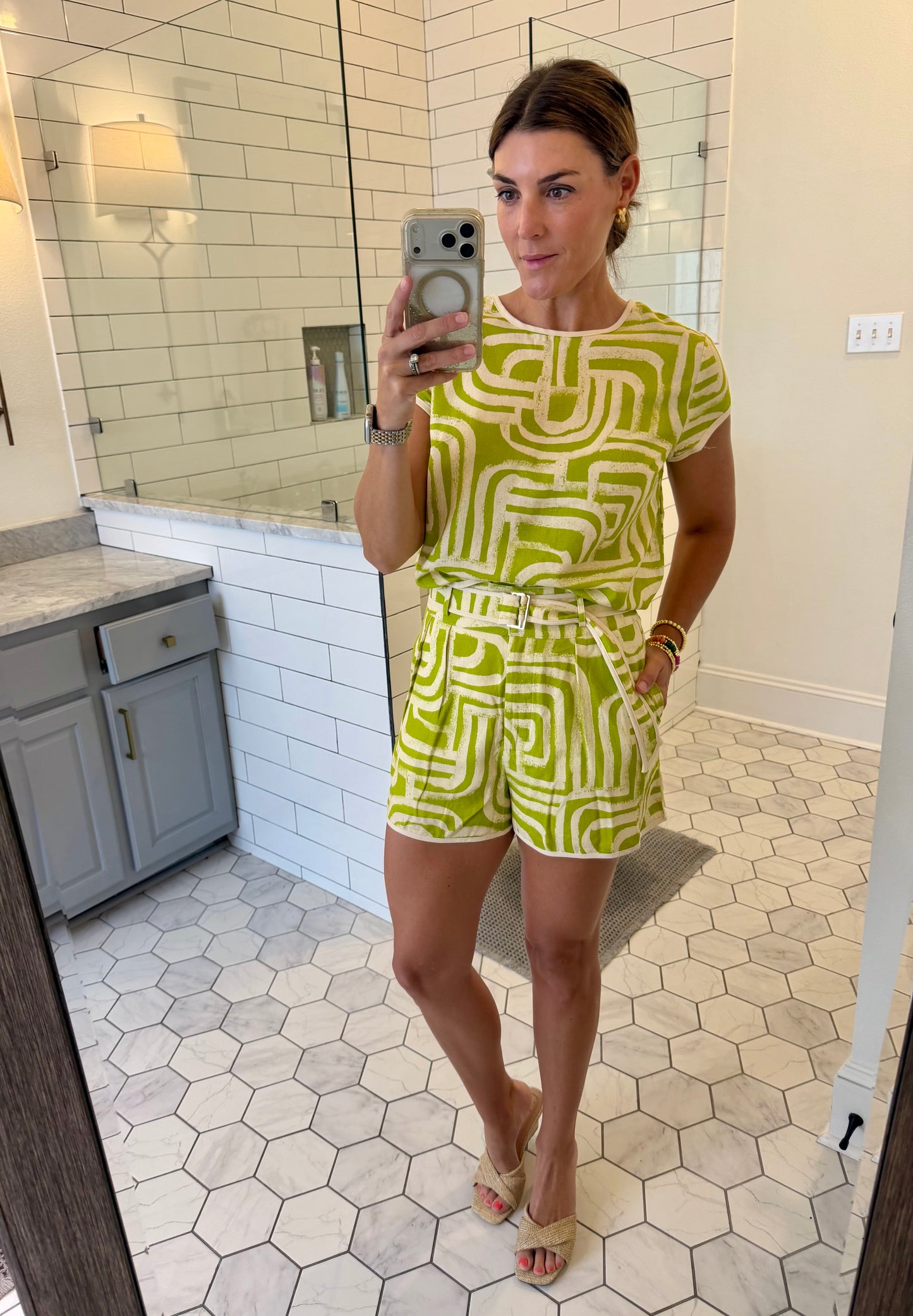 Matcha Maze Short