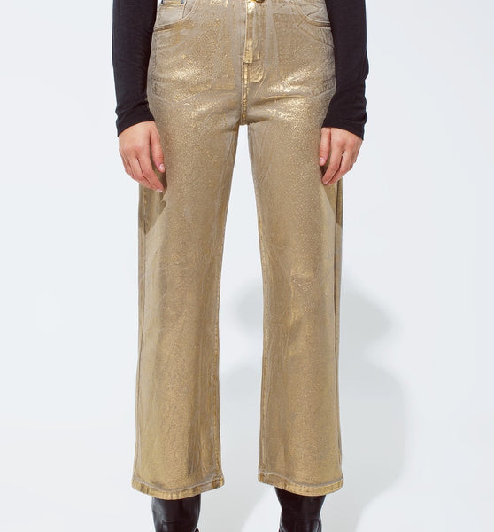 Mardi Metallic HR Denim