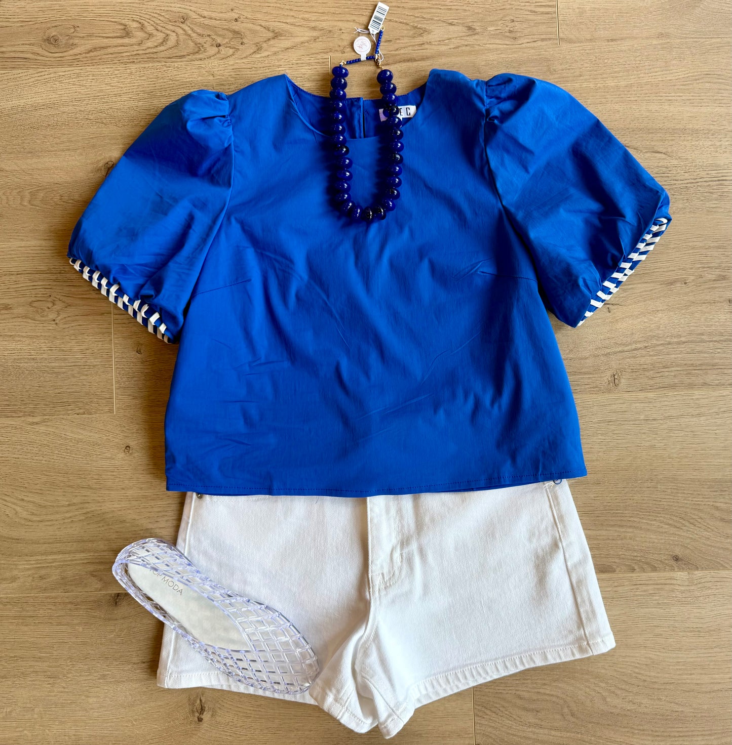 Contrast Whip Top