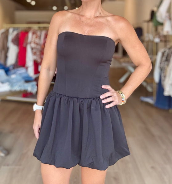 Drop Waist Bubble Romper