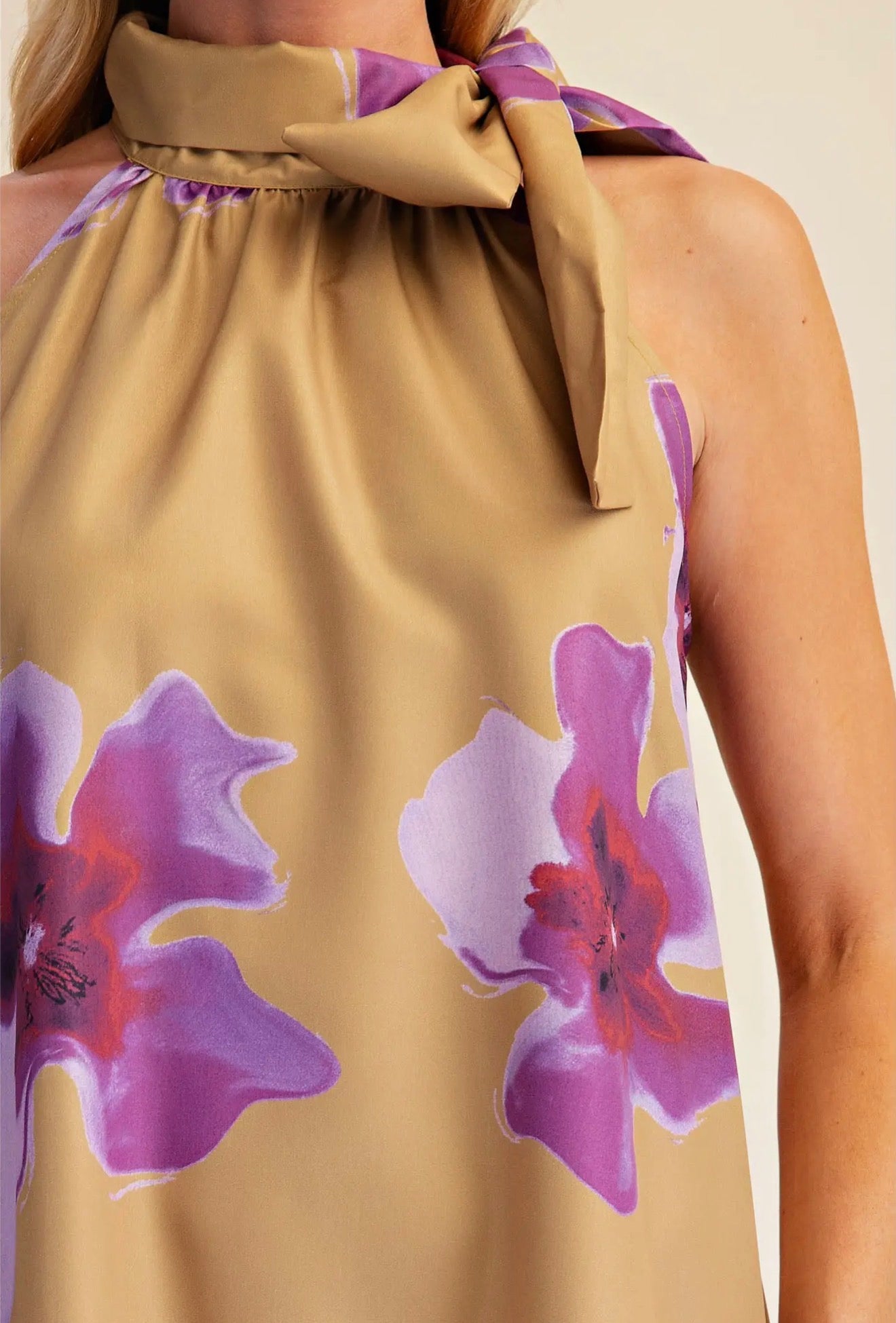 Fall Floral Halter