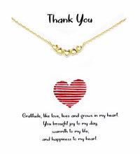 Thank You Necklace