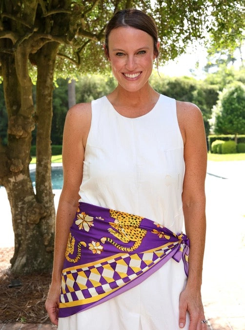 LSU Game Scarf