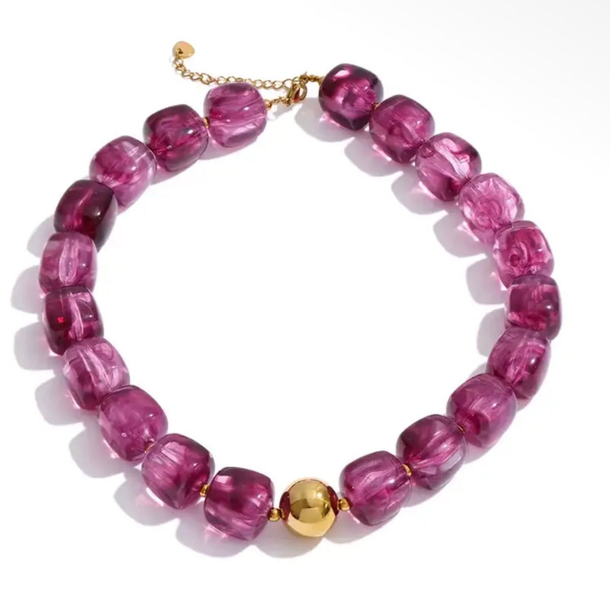 Oakley Plum Necklace