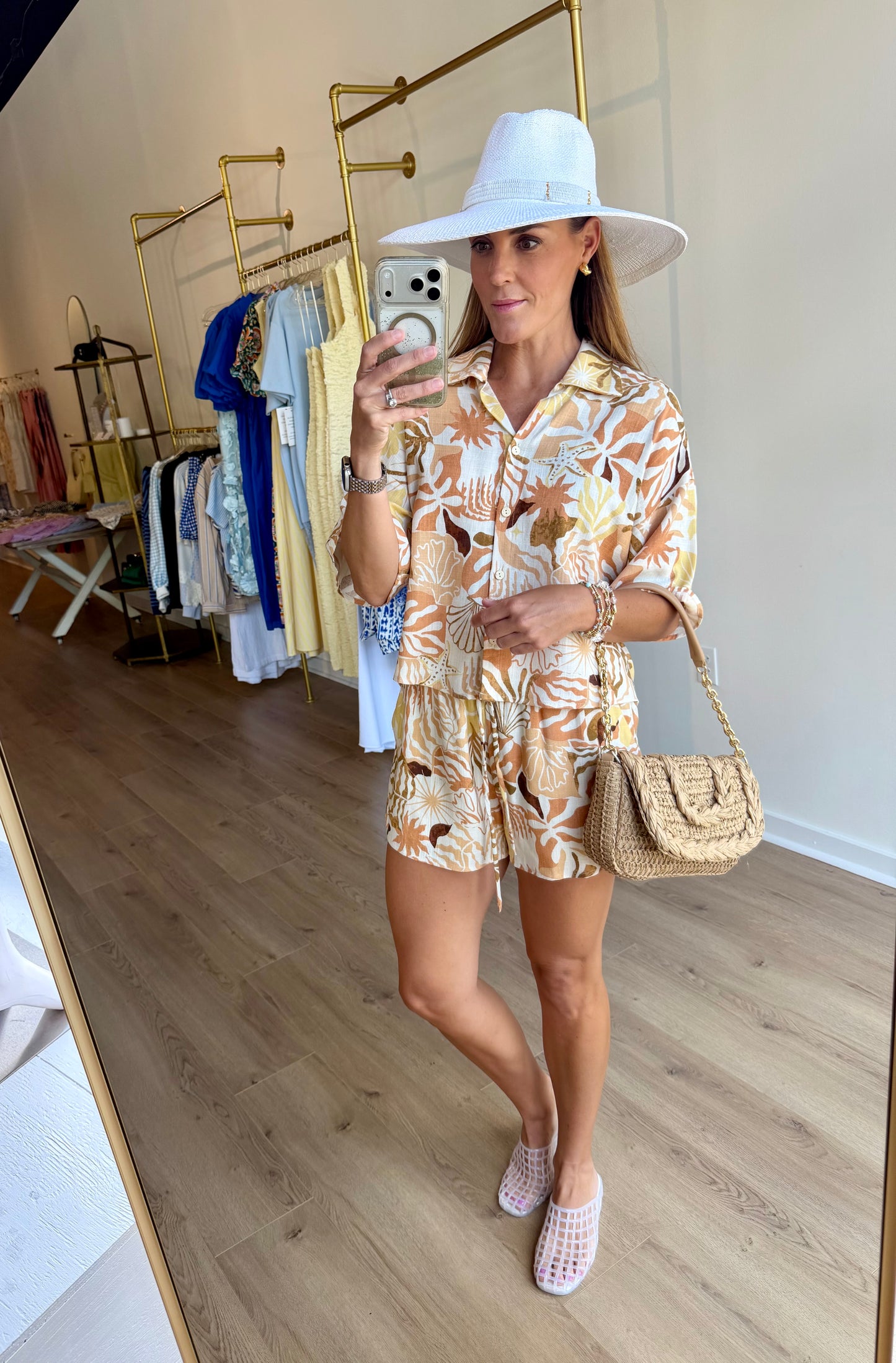 Coral Reef Short Set