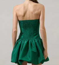 Emerald Bubble Dress