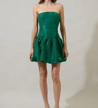 Emerald Bubble Dress