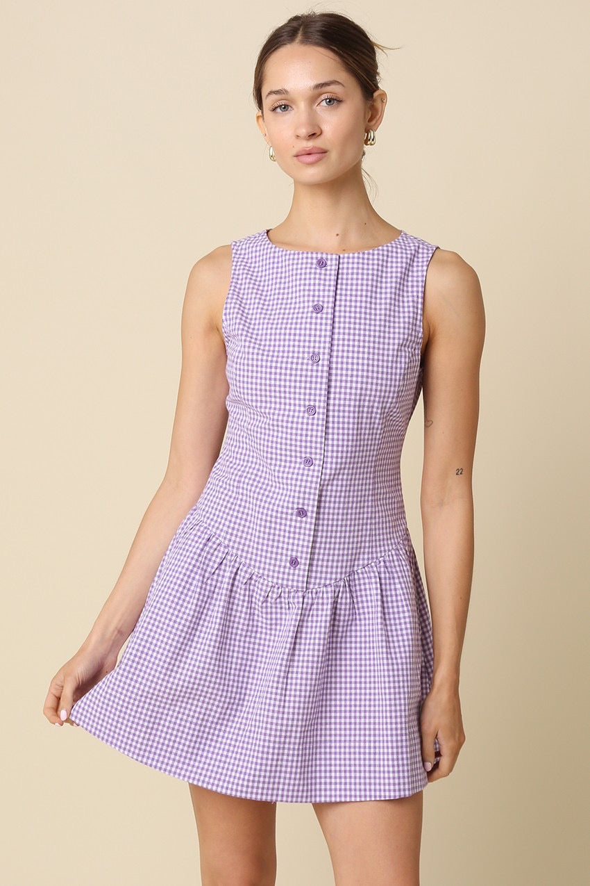Sienna Gingham Dress