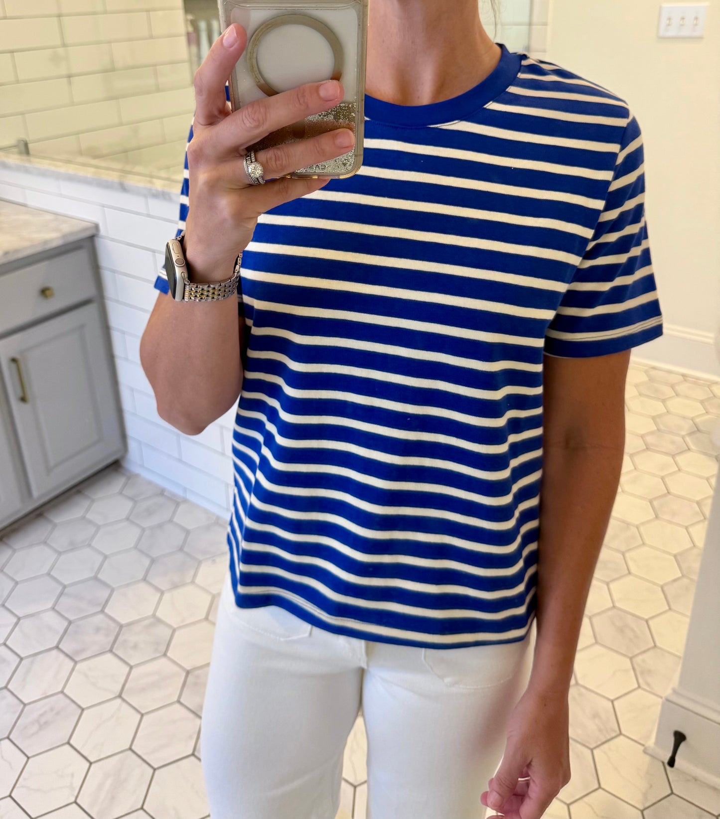 Delta Navy Tee