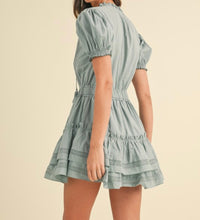 ruffle tiered mini