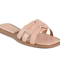 nude strappy sandal