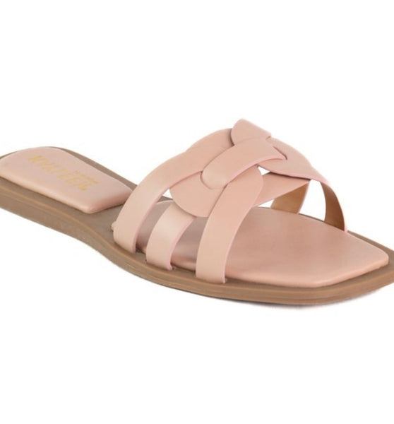 nude strappy sandal